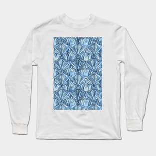 View Through a Blue Window Long Sleeve T-Shirt